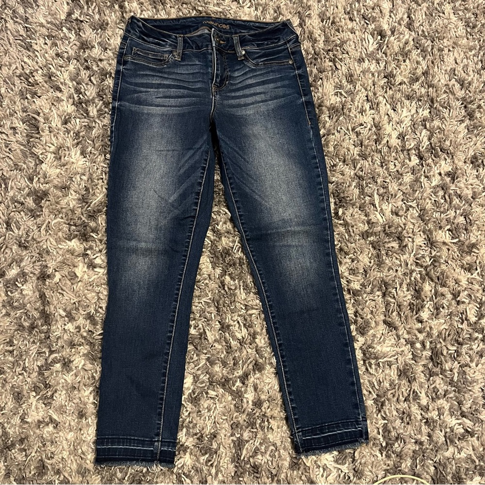 Maurices Size Small Regular Cropped Jeggings
